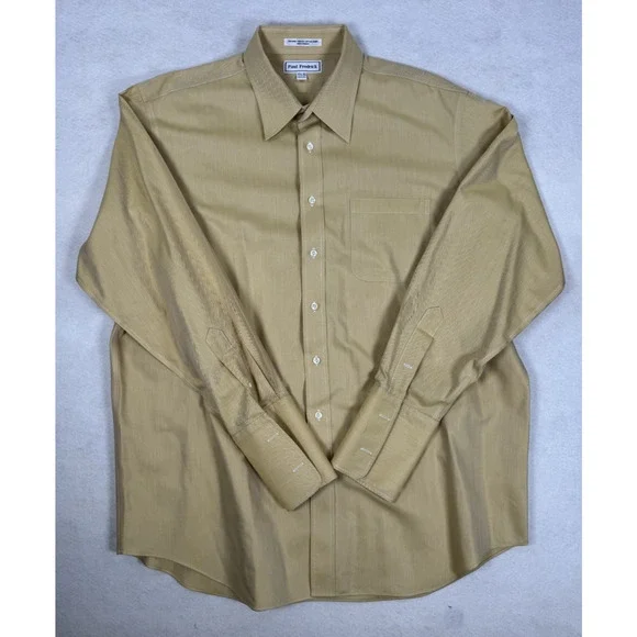 Paul Frederick Men's 17.5x34 dress shirt Non Iron 100% Cotton (Lot of 3) - Picture 14 of 14